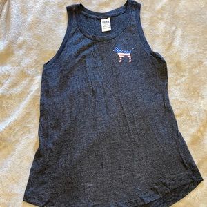 Victoria’s Secret PINK Sequinned Tank Top Size S